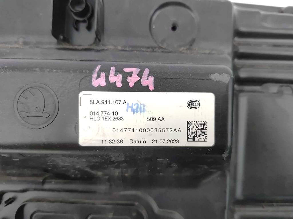 фото №11, Skoda enyaq решётка радиатора решётка радиатора перед crystal face 4474