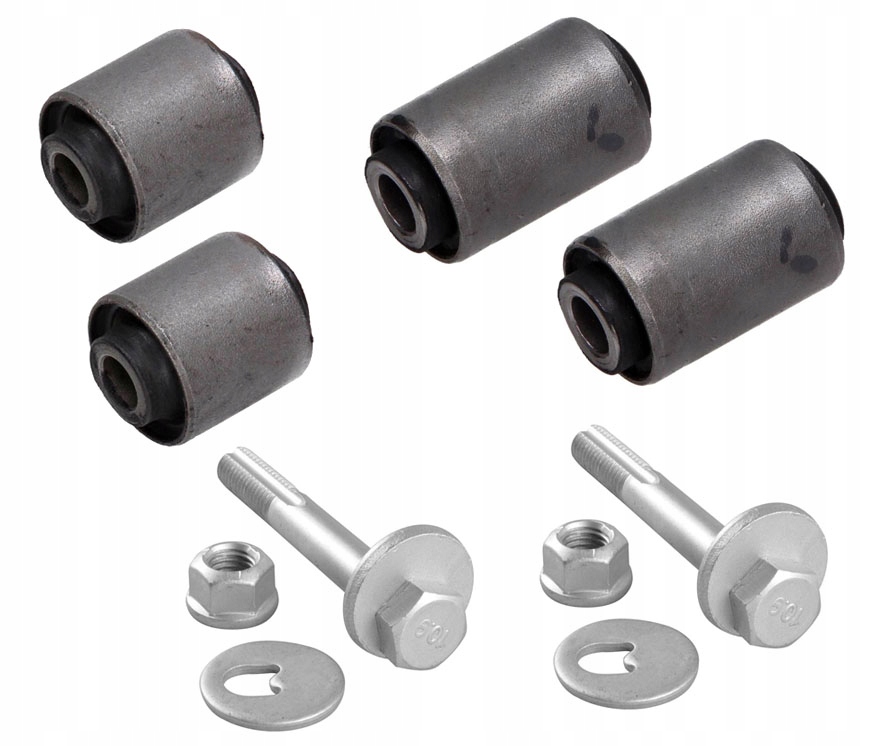 фото №1, 4 x втулки + болты рычага задняя ford focus mk1 mk2