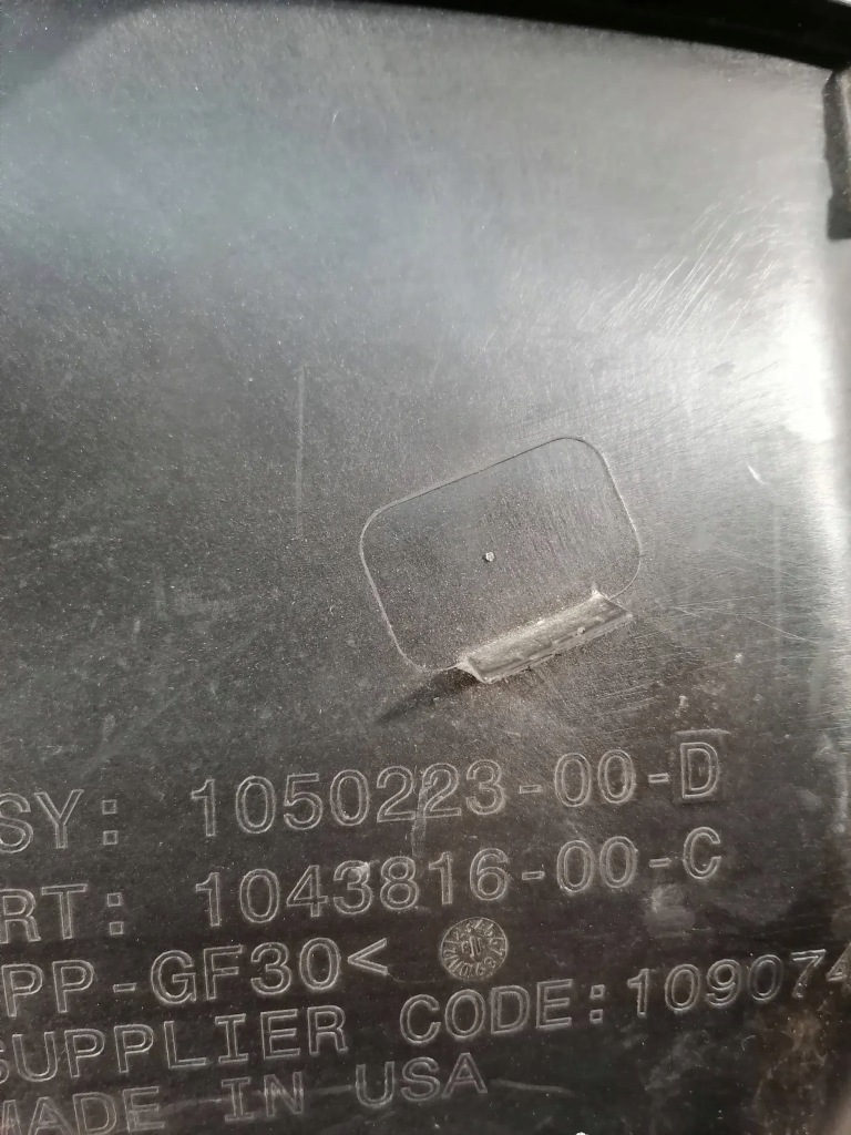 фото №11, Tesla x воздуховод впуск воздуха 1050223-00-d