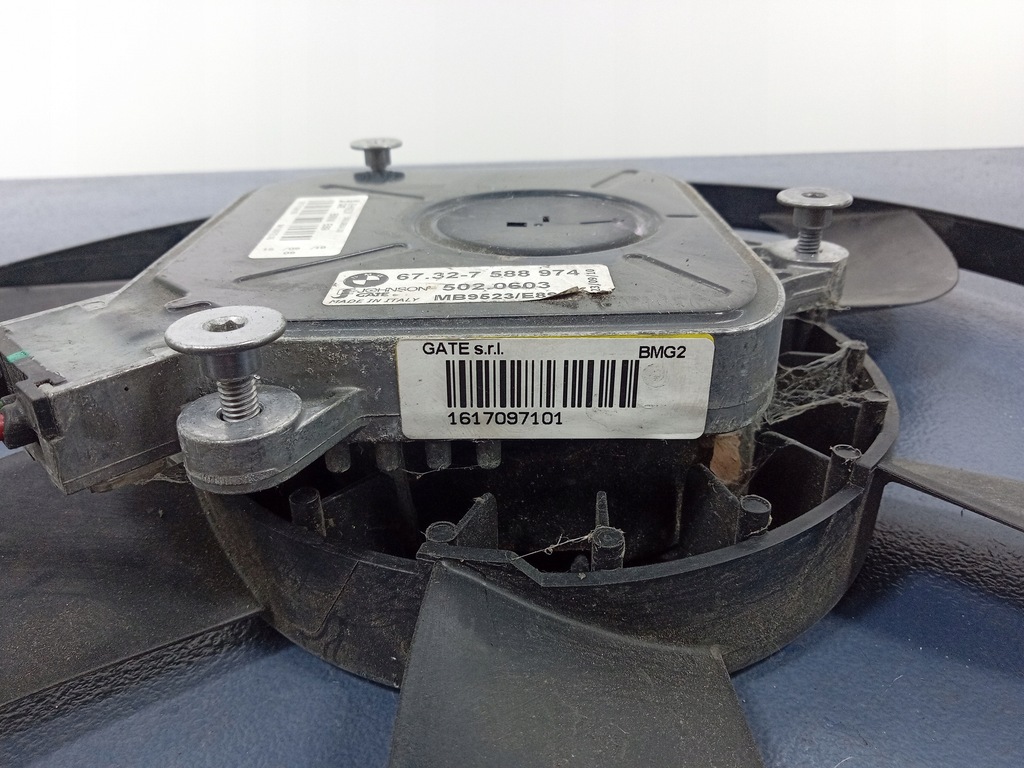 фото №6, Bmw x1 e84 3 e90 2.0d вентилятор радіатора 7588974