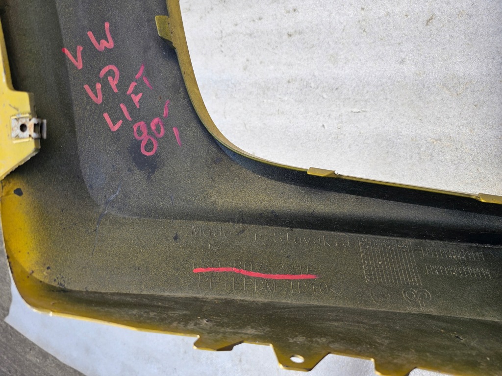 фото №16, Volkswagen up lift бампер передний перед 1s0807221f
