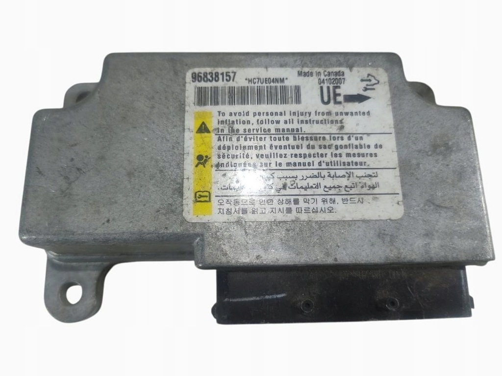 фото №1, Датчик air bag подушка безопасности chevrolet captiva 96838157