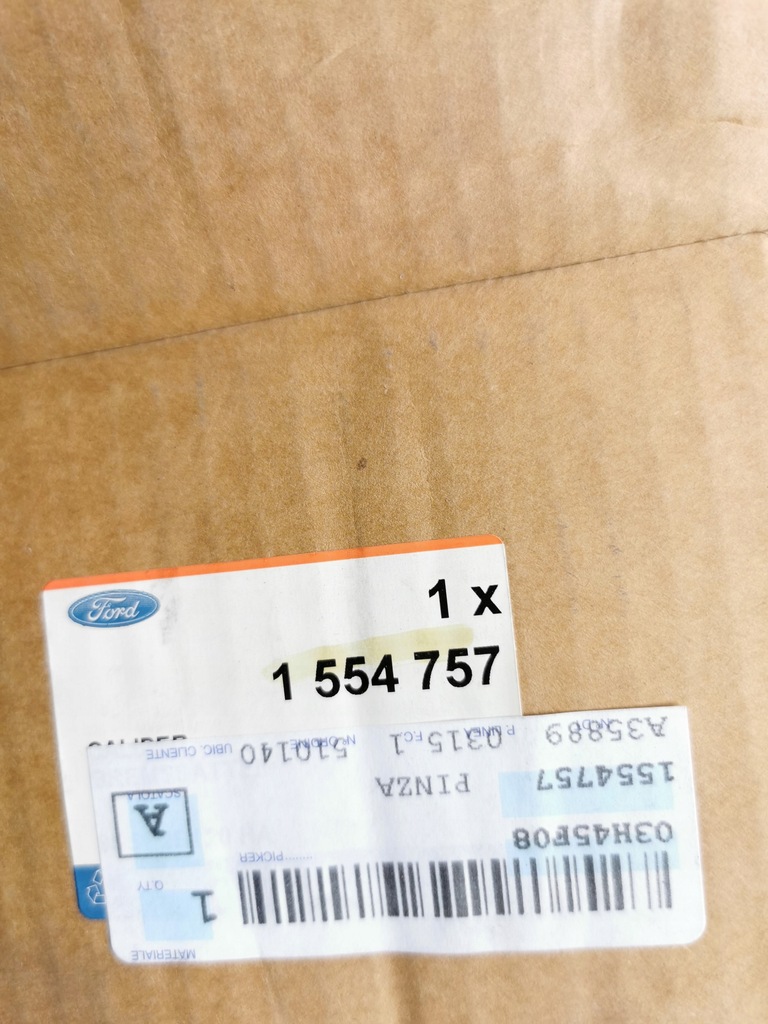 фото №6, Суппорт тормоза перед левый ford ka 2008-2016 оригинальный номер 1554757