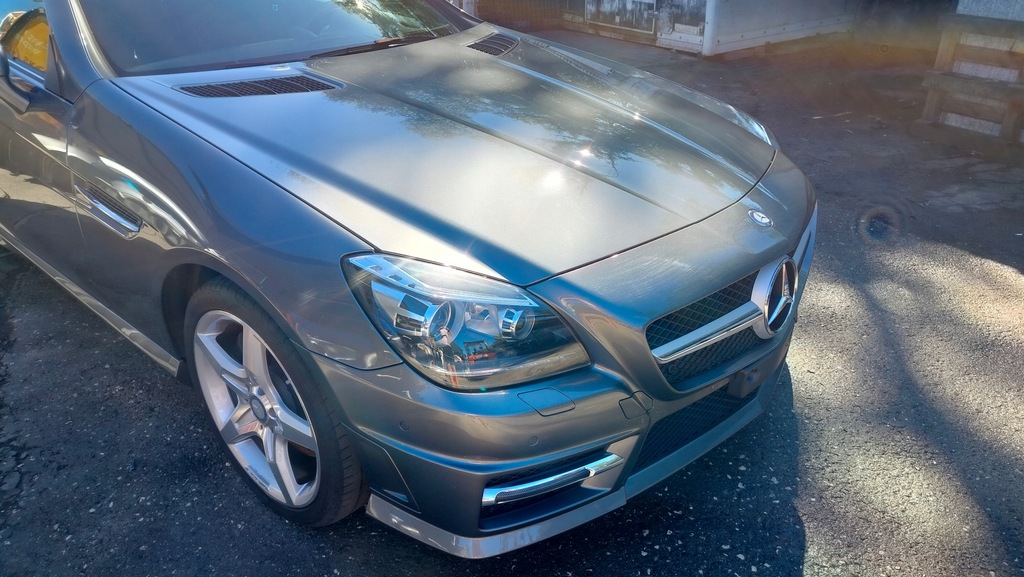 фото №4, Mercedes slk slk300 r172 2.0 cgi amg 11r- бампер капот kompletny перед 992