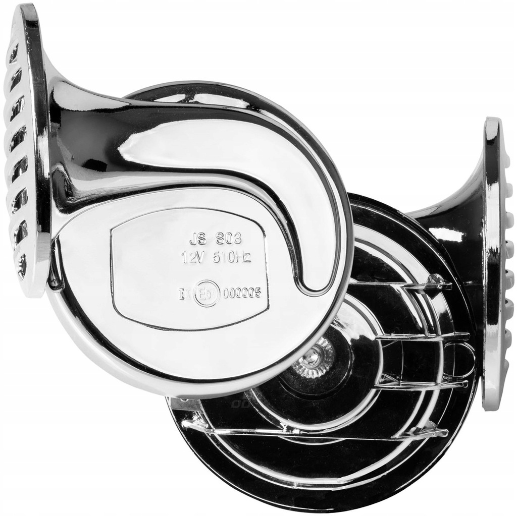 фото №1, Клаксон сигнал звуковий сигнал 12v 2szt хром