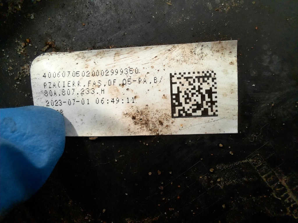 фото №6, Audi q5 ii lift 20-23 плита защита pod бампер 80a807233h