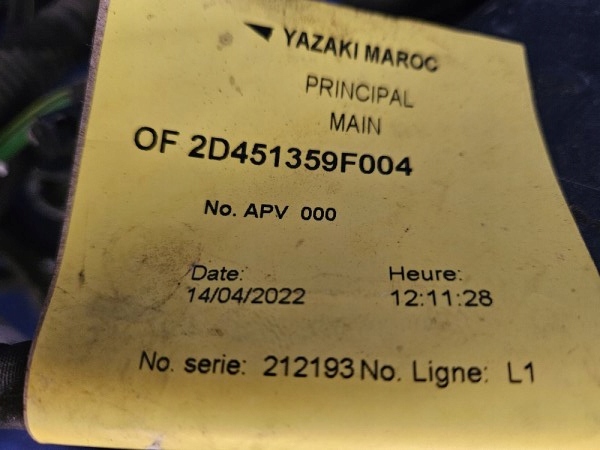 фото №12, Електропроводка відсік двигуна jumpy iii expert iii proace ii 2.0 bluehdi