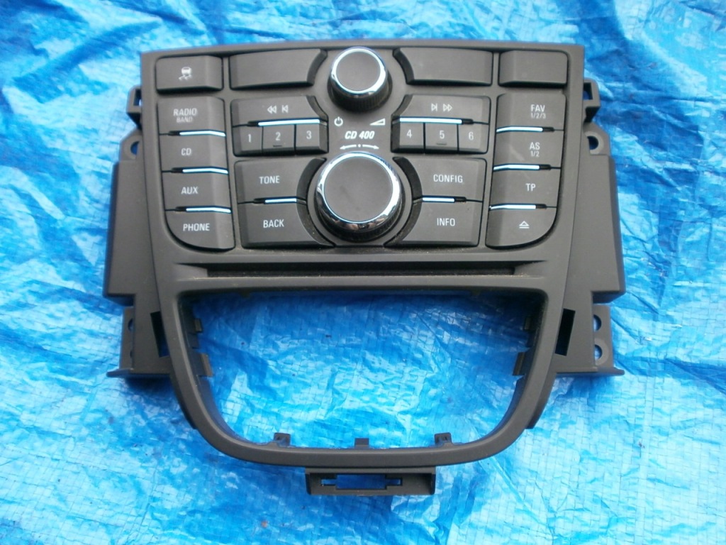 фото №1, Opel-części | astra j панель управление переключатель радио cd400 13337218