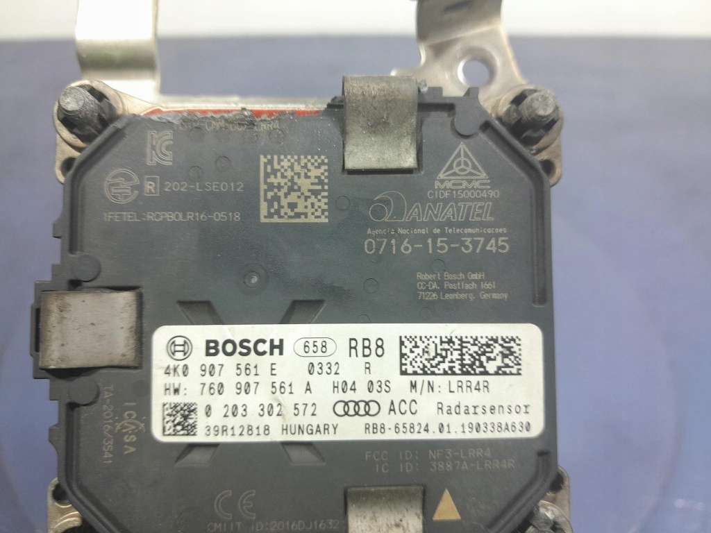 фото №5, Audi a6 c8 радар датчик distronic 4k0907561e
