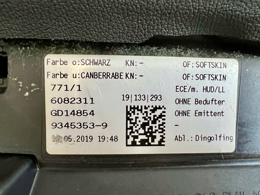 фото №6, Bmw g11 g12 панель приладів консоль приладова панель приладів hud 9345353 оригінал