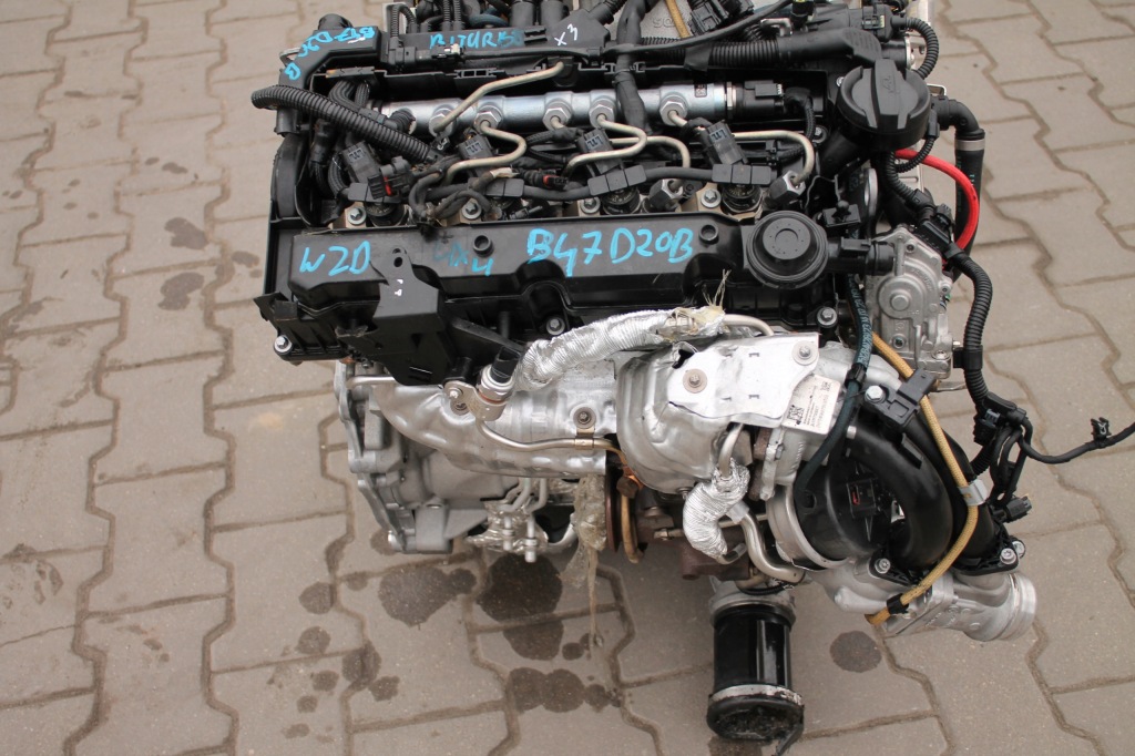 Двигун комплектний  bmw b47d20a 40 tyskm Зі Шроту