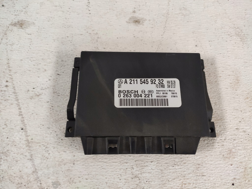 фото №1, Mercedes w211 lift модуль датчиків паркування pdc