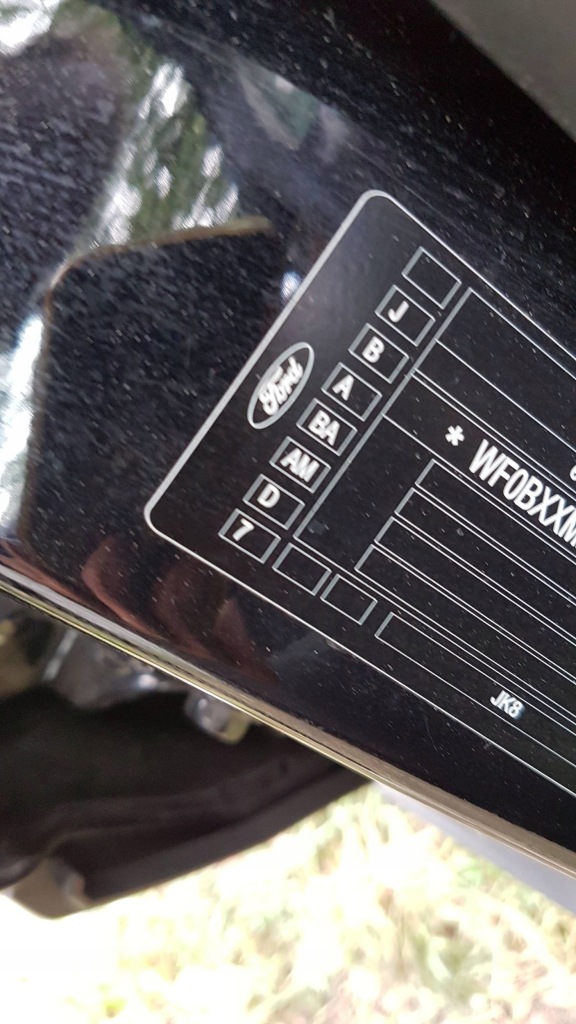 Ford ecosport 13- крыло левая перед передний хороший w цвет panther черный Недорого