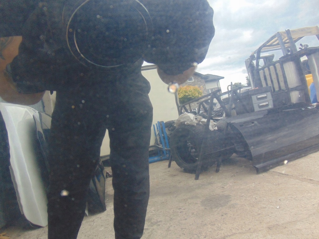 фото №9, Капот крышка двигателя mitsubishi colt vi lift 2009-12 czarna ładna демонтаж