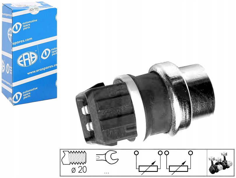 фото №1, Датчик температуры жидкость радиатора [era]