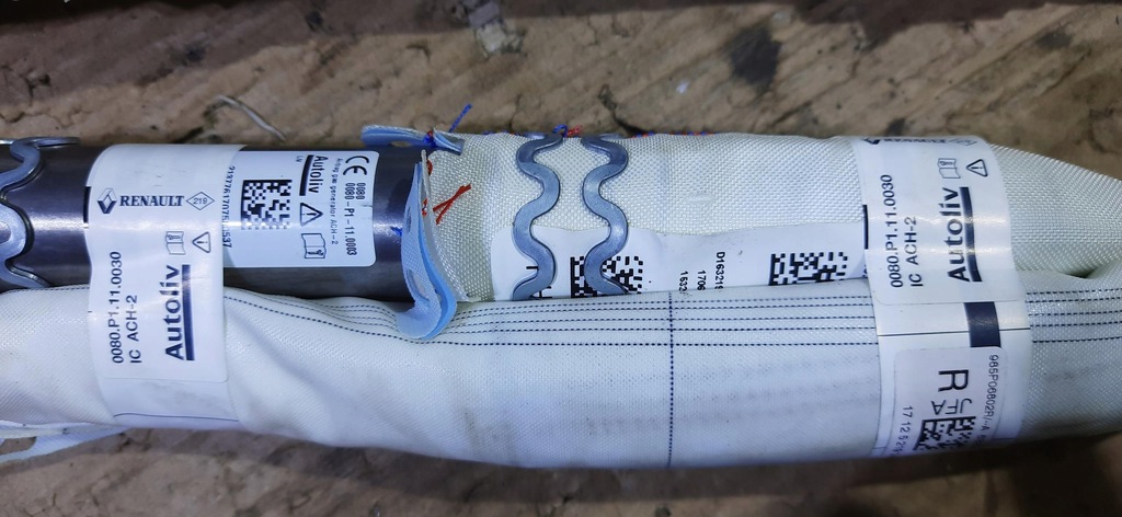 фото №8, Шторка безпеки подушка безпеки права renault scenic iv 985p06802r