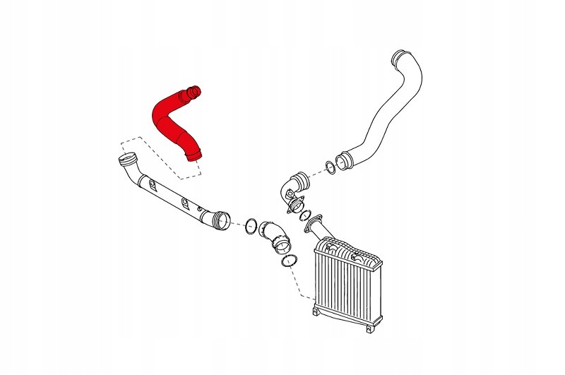 фото №14, Шланг турбіни vw touareg 7l6145822b