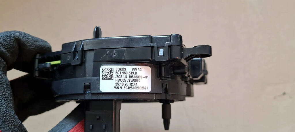 фото №7, S3 8y a3 лента руля подушка безопасности подушки безопасности 5q1953549d a1 q2