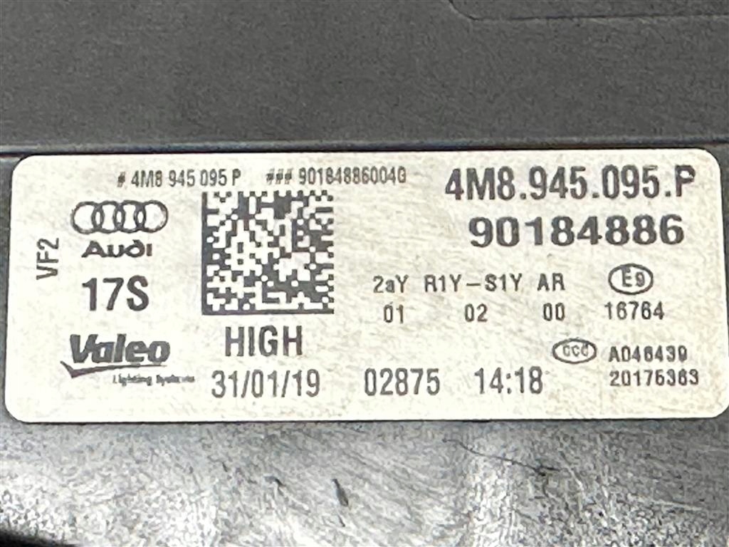 фото №6, Audi q8 sq8 high 18r+ лампа задняя matrix led eur.org