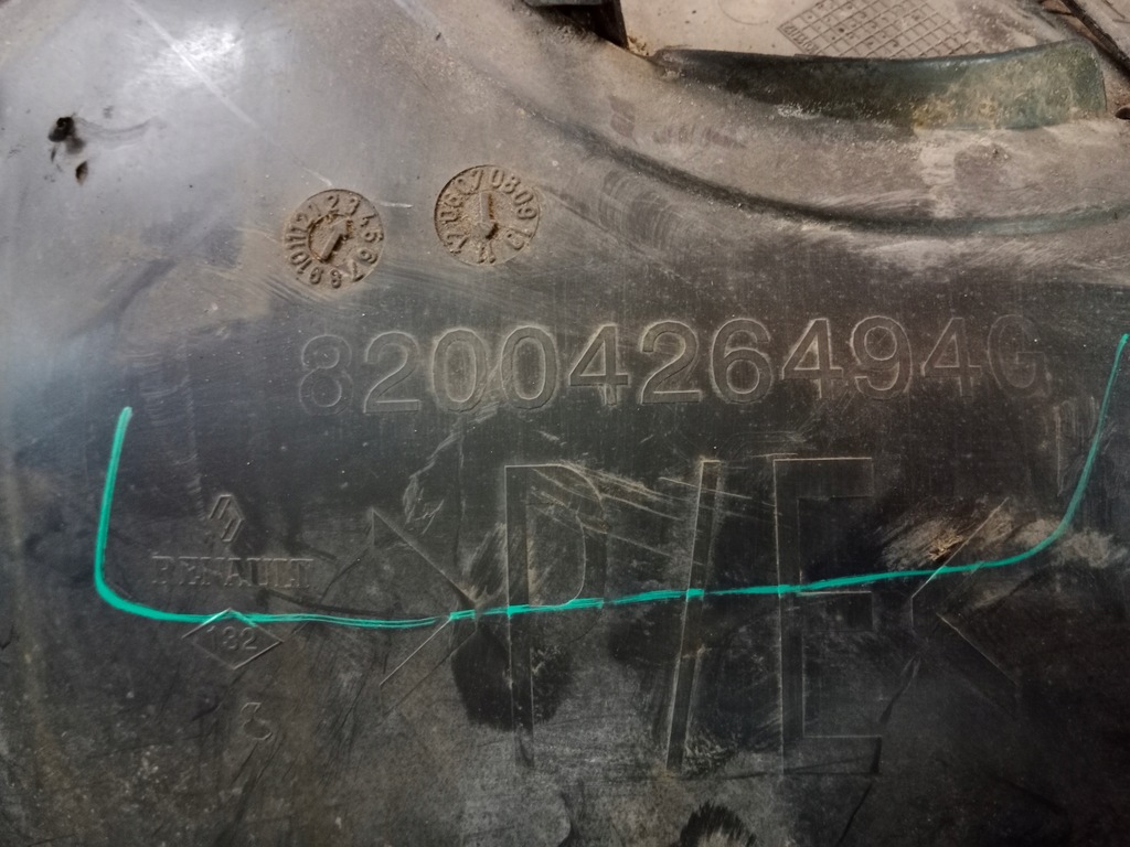 фото №4, Подкрылок перед передние левая renault kangoo ii citan 8200426494g