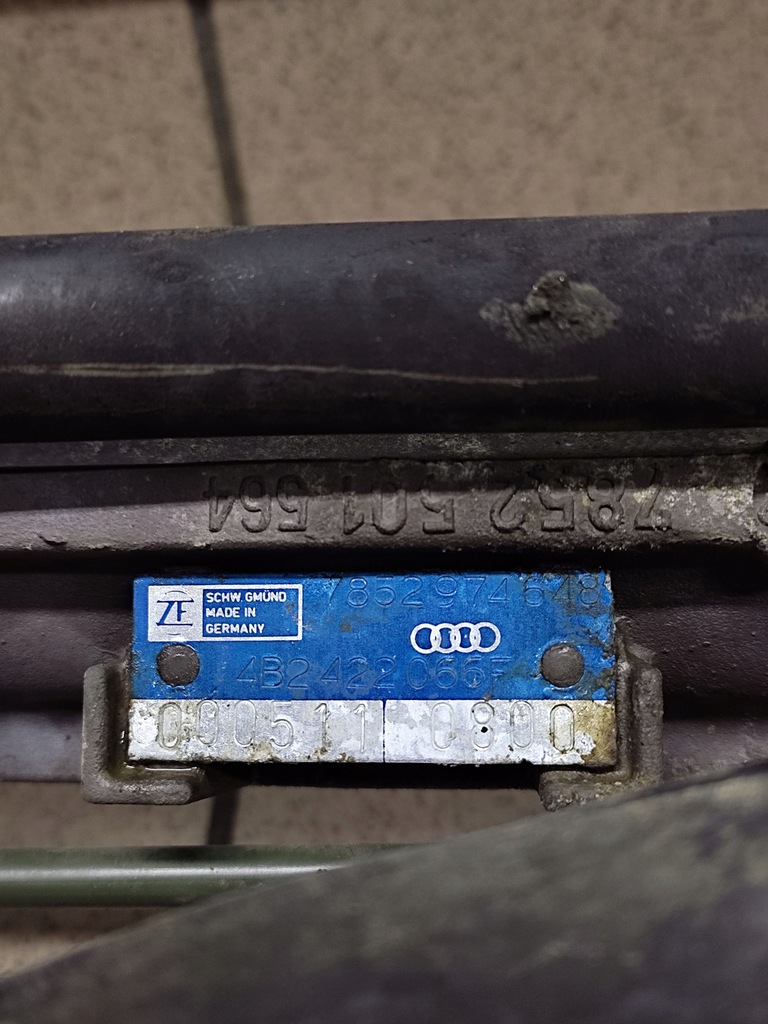 фото №7, Audi a6 c6 uk рулевая рейка трансмиссия 4b2422066f