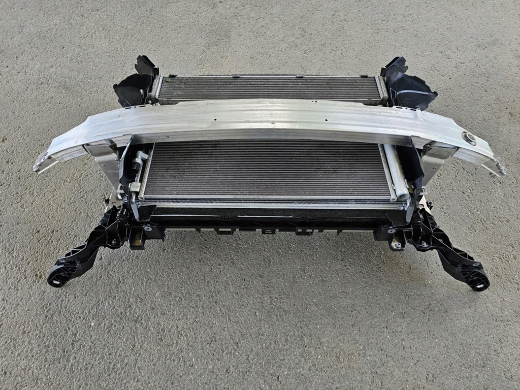 фото №16, Комплект радіатор вентилятори pas передній підсилювач балка audi rs7 4k