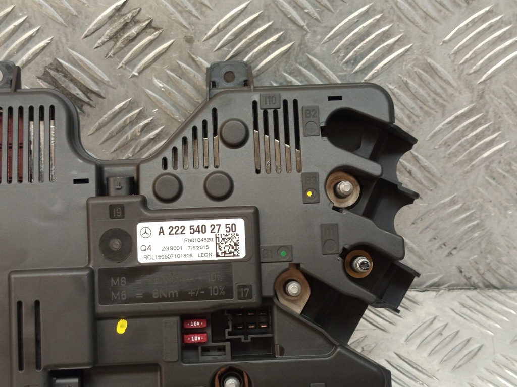 фото №7, Mercedes w222 распределитель тока коробка предохранителей a2225402750