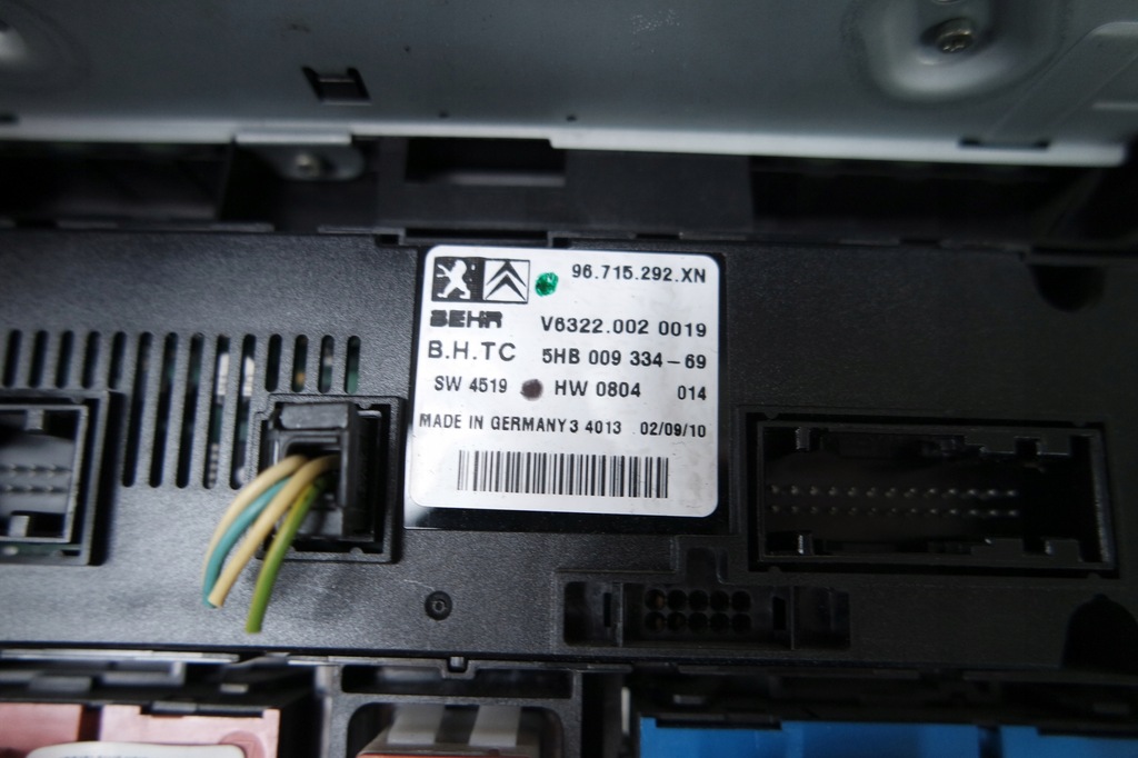 фото №9, Радио навигация peugeot 407 lift 96737709xn