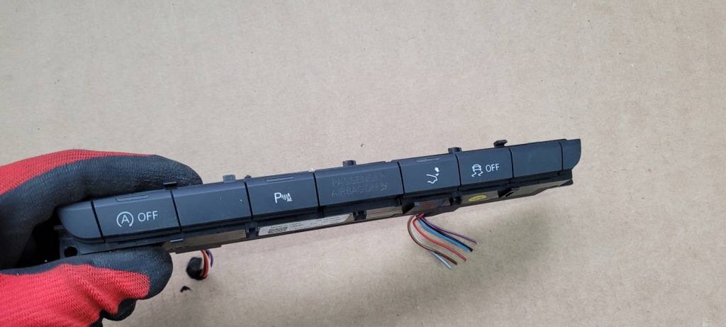 фото №1, A7 4g панель кнопок esp pdc 4g0927137e