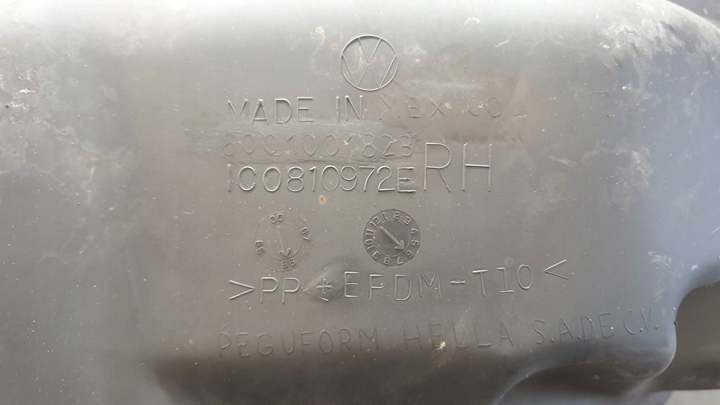 фото №10, Підкрилок правий лівий задня vw new beetle 1c0810971 1c0810972