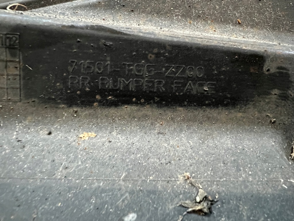 фото №13, Бампер задняя задний накладка honda civic x type 17-