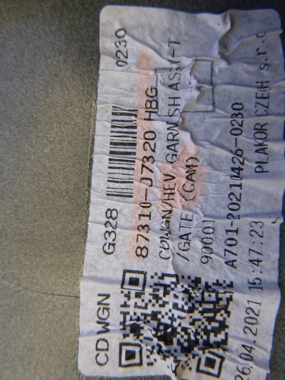 фото №5, Kia ceed iii sw kombi 18- накладка крышки задний