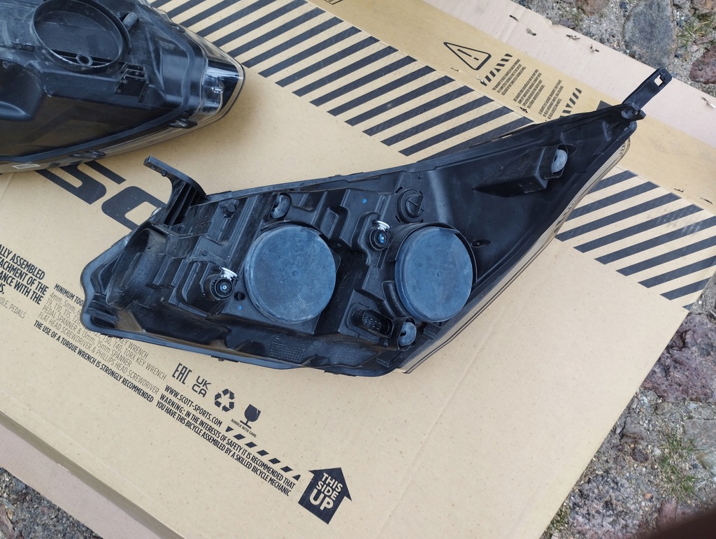 фото №6, Лампа левая правая передняя ford transit custom