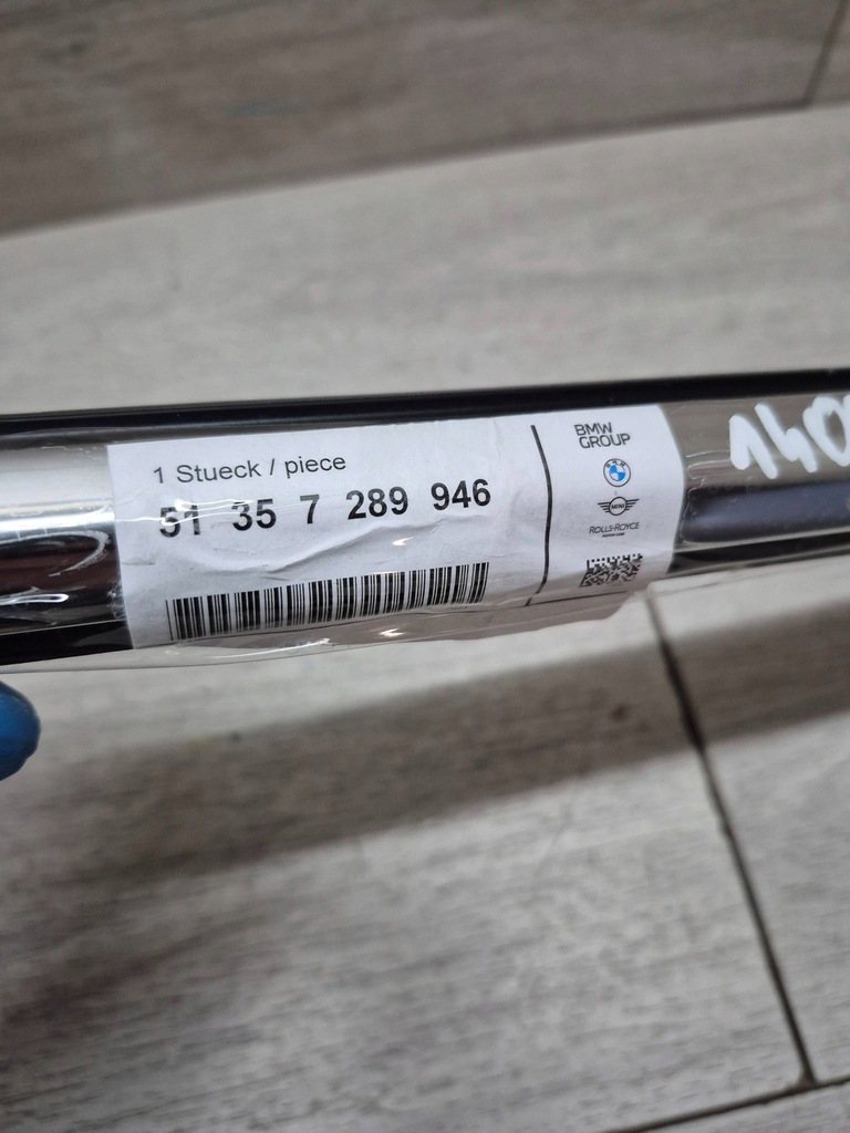 фото №6, 14004. bmw 3 f34 молдинг уплотнитель правый задняя 7289946