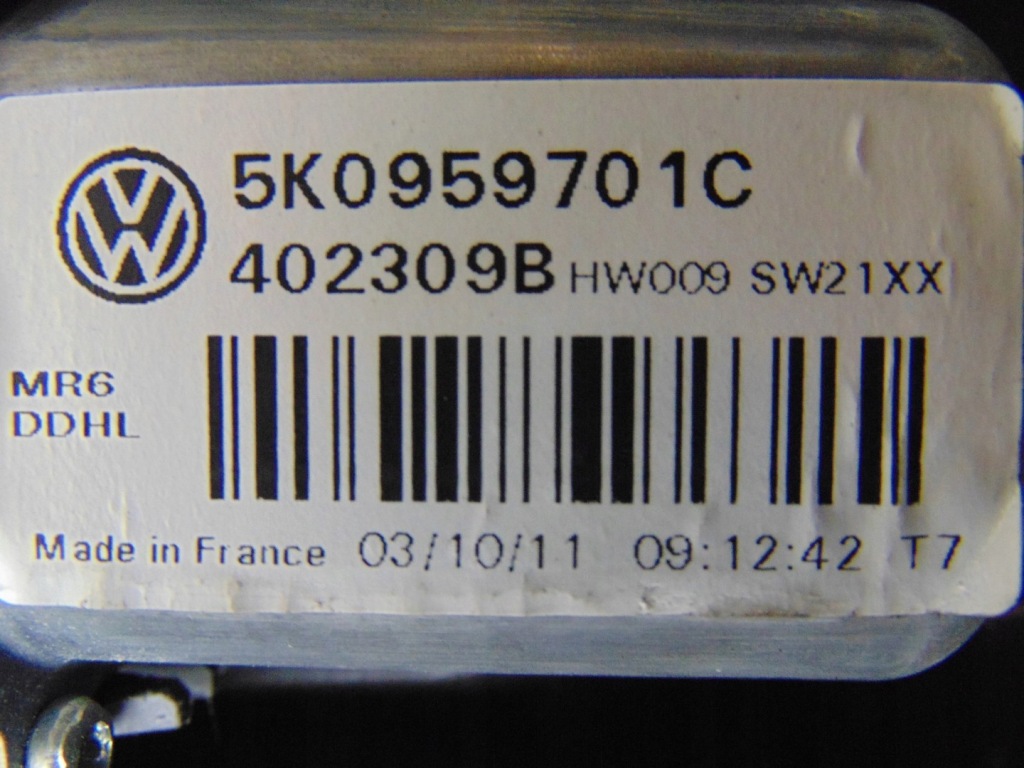 фото №15, Механізм скло лівий перед vw golf vi 5k1837729aa