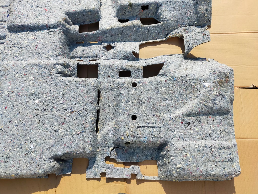 фото №13, Vw touran iii 3 17r 2,0tdi 110kw войлок шумоизоляция коврик пол 5ta863919a