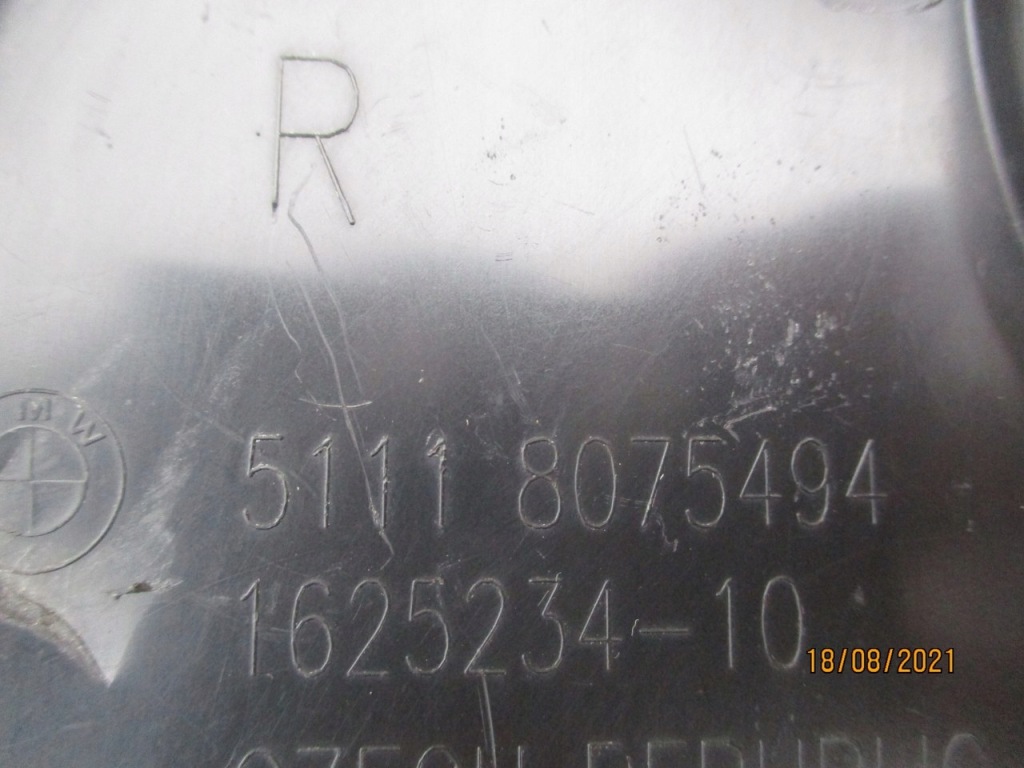 фото №3, Bmw 2 f44 решітка заглушка права бампер перед