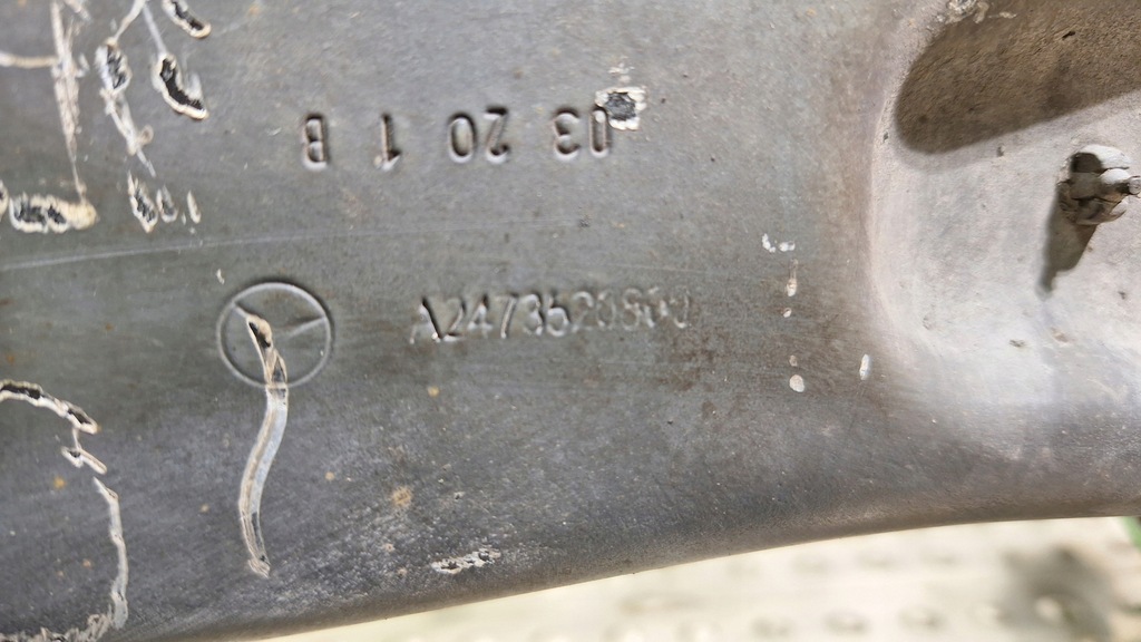 фото №9, Поворотный кулак рычаги правый задняя kpl a2473523700 2470600 mercedes glb w247 x247