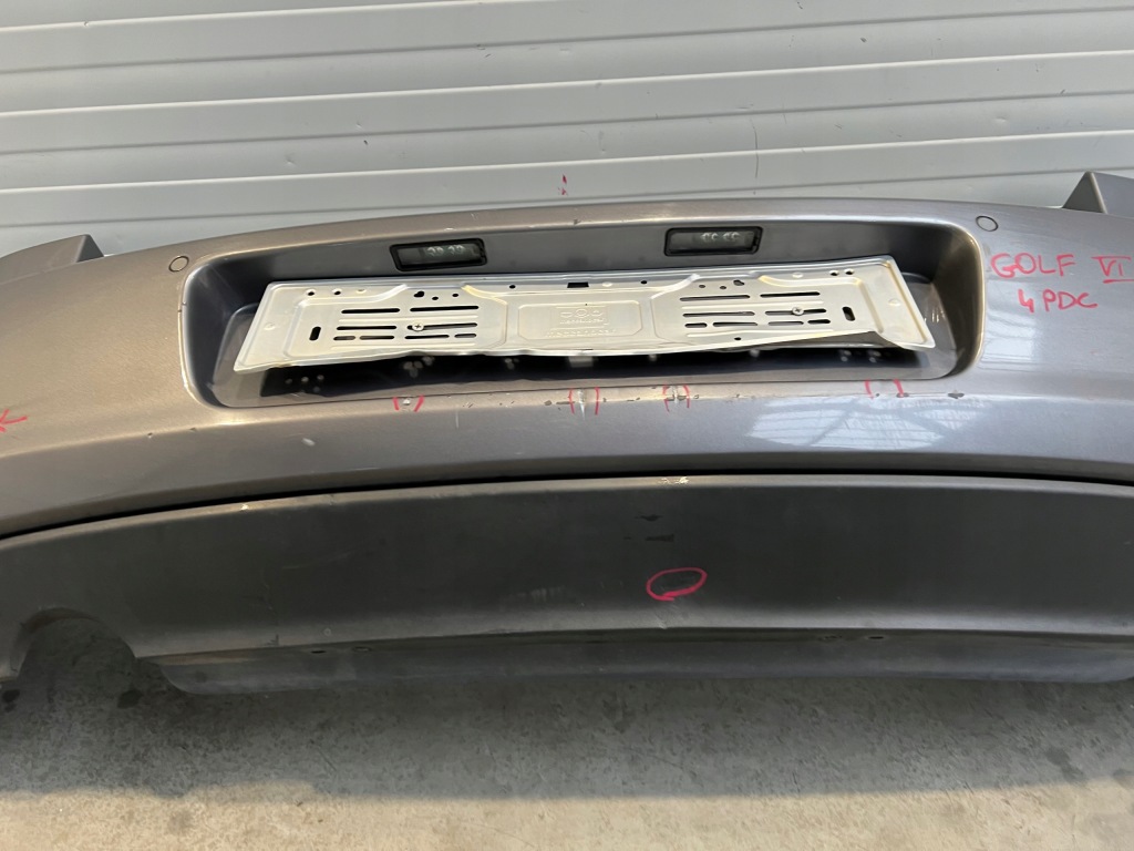 фото №8, Бампер задний задняя vw golf vi pdc хэтчбек hb