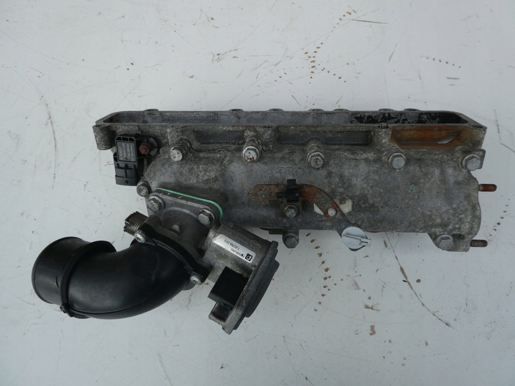 фото №5, Колектор fiat ducato 3.0d 5801586069 дросельна заслінка