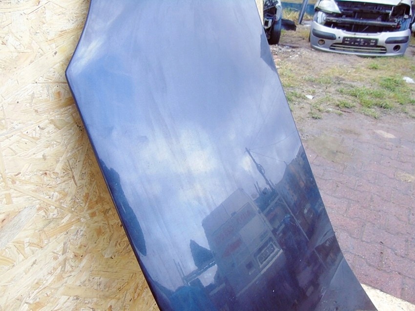 фото №4, Капот крышка двигателя nv676 renault modus 2007 чёрный