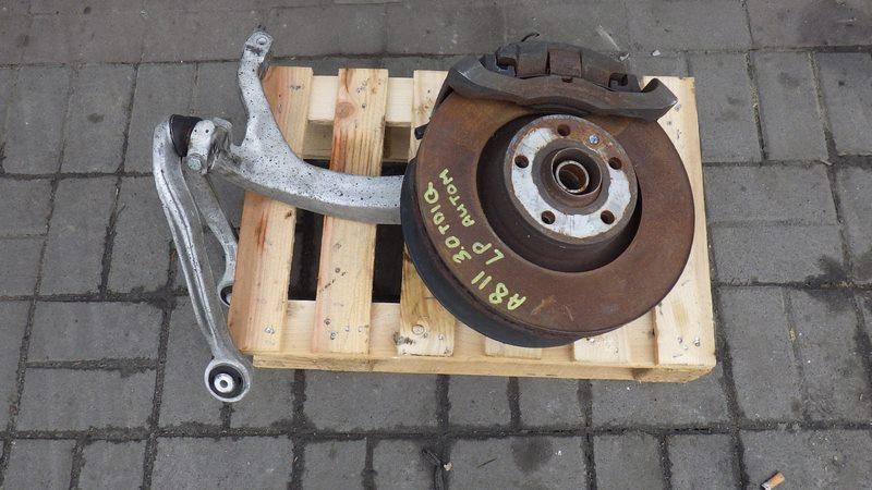 фото №1, Ступиця поворотний кулак важіль лівий перед a8 d3 3.0 tdi