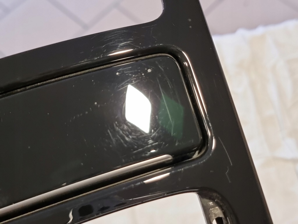 фото №7, Porsche cayenne 7p5 рамка dekor передач чёрный