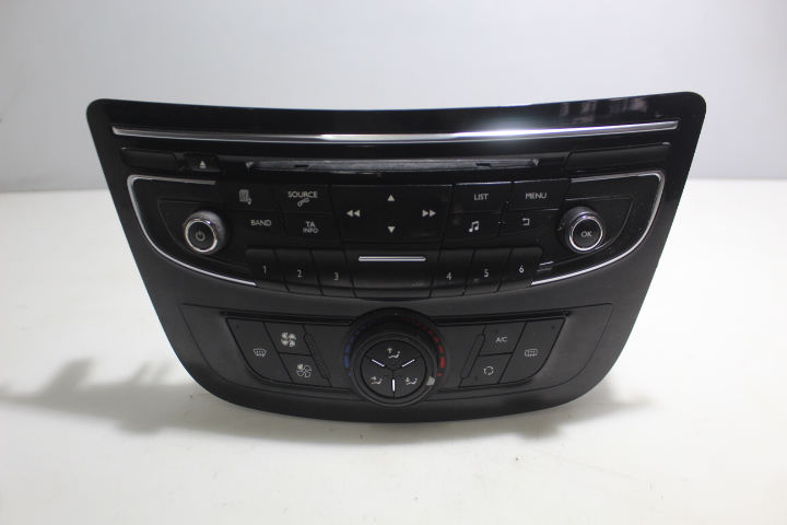 фото №1, Панель керування радіо обдув peugeot 508 i