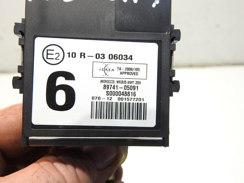 фото №6, Модуль блок управления замка центрального toyota avensis iii t27 89741-05091