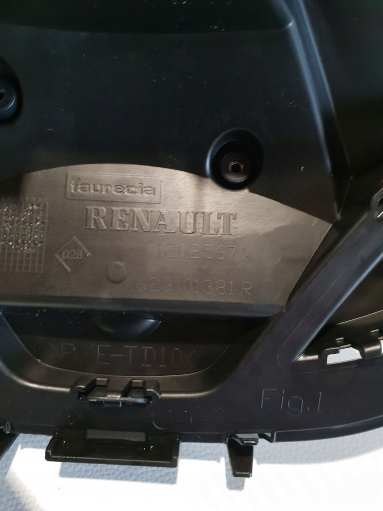 фото №10, Renault kangoo ii lift 13-18 решётка радиатора решётка радиатора w бампер перед