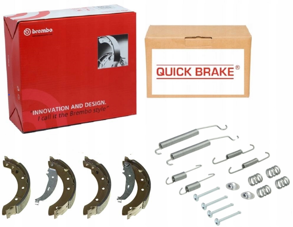 фото №1, Тормозные колодки+ пружины renault thalia i ii twingo i