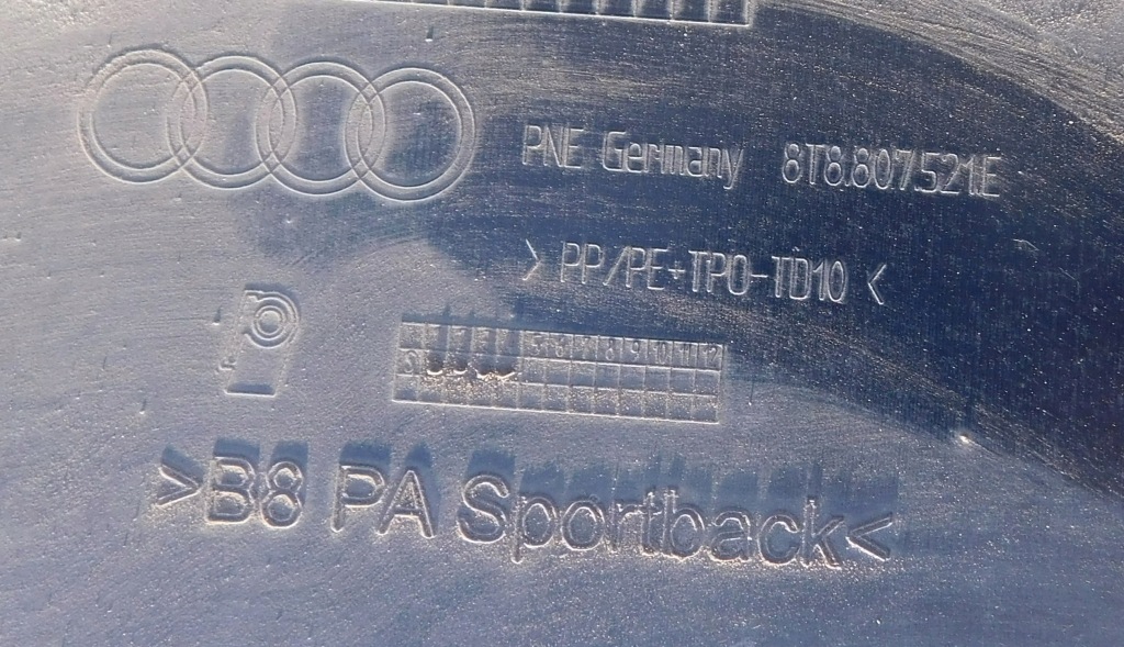 фото №8, Audi a5 8t бампер задний задняя sportback ly9t lift