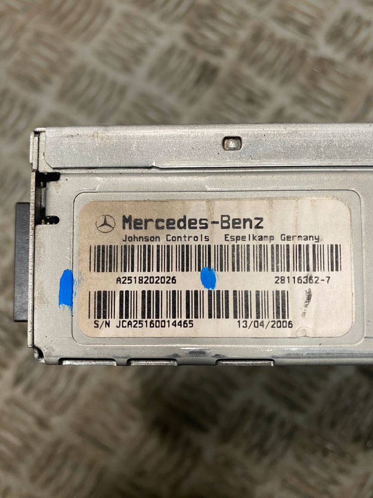 фото №7, Считыватель проигрыватель dvd mercedes-benz w251 a2518202026