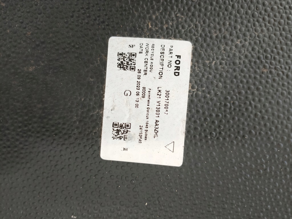 фото №11, Ford transit custom lift 19-24 обшивка коврик пол europa оригинальный номер